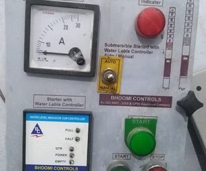 FULLY AUTOMATIC WATER LEVEL CONTROLLER & SUBMERSIBLE PANEL